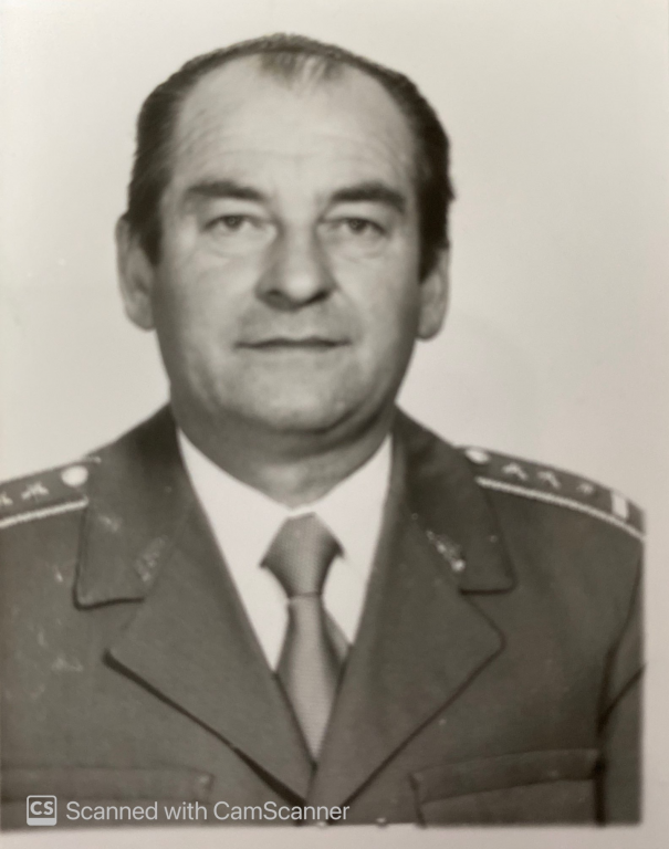 Joó Tibor József nyugalmazott tűzoltó főtörzsőrmester