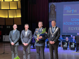 Szombathelyi tűzoltósági felügyelő vehette át a város rangos elismerését