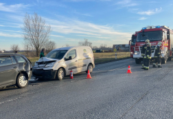 Két baleset is volt tegnap Sárvár határában