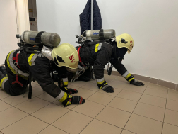 Tűz ütött ki a sárvári laktanyában – a gyakorlat szerint