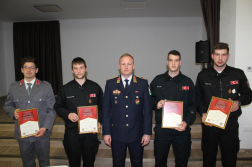 Életmentésért kaptak elismerést a kőszegszerdahelyi önkéntes tűzoltók
