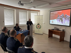 Évértékelő értekezlet a Sárvári Katasztrófavédelmi Kirendeltségen