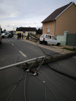 Viharkárok Csepregen és Tormásligeten 