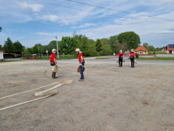 Megtanulták a tűzoltói alapokat