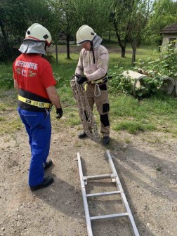 Megtanulták a tűzoltói alapokat