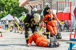 A legerősebb tűzoltók nemzetközi versenye Szombathelyen