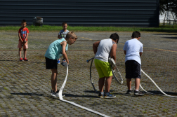 Idén is táboroztak a kis tűzoltók