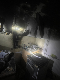Felhevült olaj okozott tüzet egy ikervári konyhában