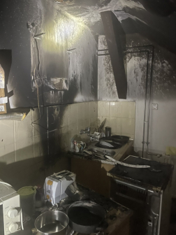 Felhevült olaj okozott tüzet egy ikervári konyhában