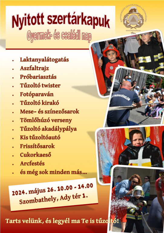 Nyitott szertárkapuk plakát