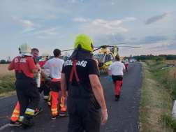 Beszorult utast mentettek a tűzoltók a Celldömölk közelében történt balesetnél