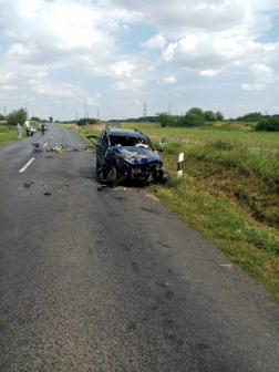 Három autó ütközött Vép és Szombathely között