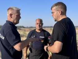 Folyamatosan monitorozzák a tűzoltók a leégett erdőterületet