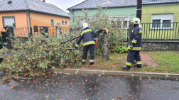 Vasárnap is folytatódott a viharkárok felszámolása