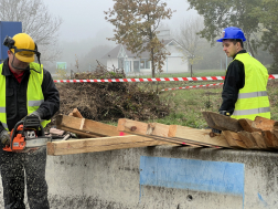 Önkéntes mentőszervezetek újraminősítő és terepgyakorlata Bajánsenyén