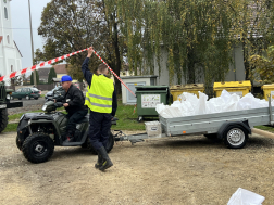 Önkéntes mentőszervezetek újraminősítő és terepgyakorlata Bajánsenyén