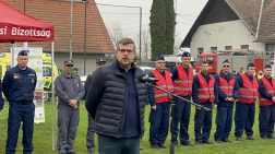 Önkéntes mentőszervezetek újraminősítő és terepgyakorlata Bajánsenyén