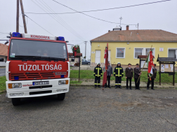 Felszentelését követően kezdheti meg a szolgálatot az új tűzoltógépjármű Kondorfán