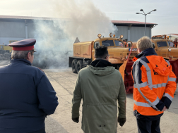 Szemlén a közút télen bevethető eszközei