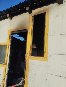 Tűzeset egy vépi melléképületben