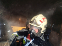 Tűzeset egy vépi melléképületben