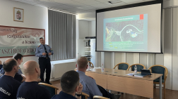 Második féléves képzésen a tűzoltósági és az ügyeleti szakterület