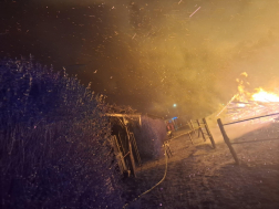 Kétszáz négyzetméteres pajta égett le Felsőmarácon