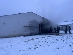 Kétezer pulyka veszett oda a jánosházi istállótűzben 