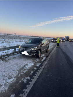 Baleset az M86-os gyorsforgalmi úton