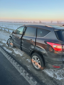 Baleset az M86-os gyorsforgalmi úton