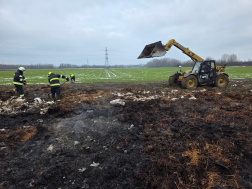 Trágyadepó tűzesete Nicken