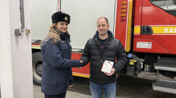 Nyereményük egy füstérzékelő és egy szén-monoxid-érzékelő készülék volt