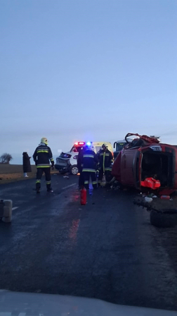 Három autó karambolozott Cák közelében