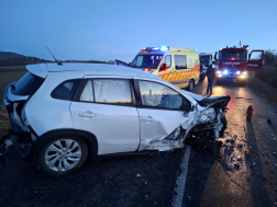 Három autó karambolozott Cák közelében