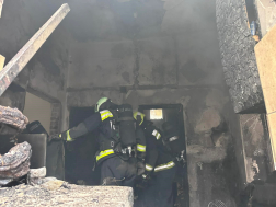 Kiégett az ötven négyzetméteres társasházi lakás Szombathelyen