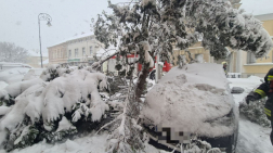 Közel száz esemény a havazás miatt