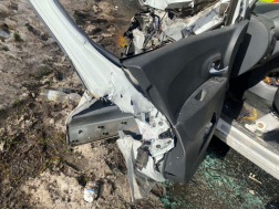 Kutyákat mentettek a tűzoltók a Nagysimonyinál történt balesetben