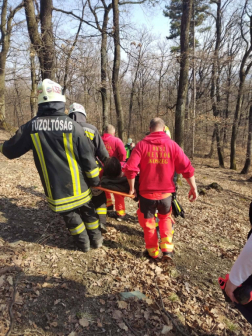Kalaposkőnél mentették a bajbajutott túrázót