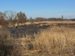 Nádas égett Nemeskeresztúron