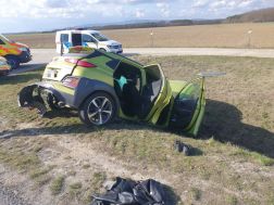 Autók ütköztek a 89-es főúton, Sé közelében