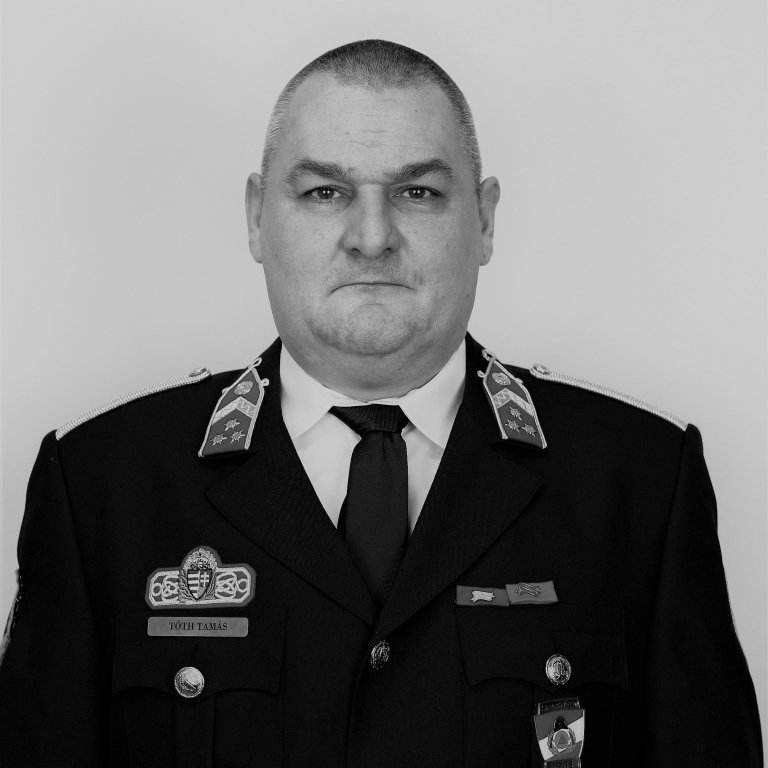 Tóth Tamás tű. főtörzsőrmester