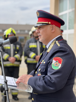 Új tűzoltóautó állt szolgálatba Sárváron