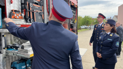 Új tűzoltóautó állt szolgálatba Sárváron