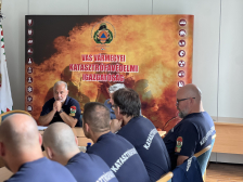 Képzésen a fő- és műveletirányító ügyelet állománya