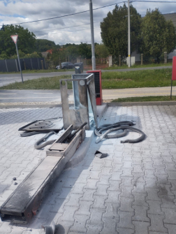 Automata porszívó berendezése égett Szombathelyen