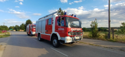 Száraz fű égett Zsirán
