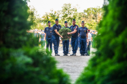 Két tűzoltó tett esküt, ezentúl a vármegyében tesznek szolgálatot