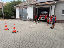 A répcelaki tűzoltók is megtartották a nyári táborukat
