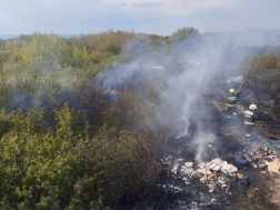 Három tűzoltás és egy műszaki mentés a vasárnap mérlege