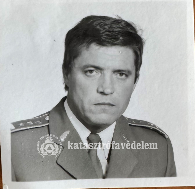 Döme Gyula nyugalmazott tű. főtörzsőrmester